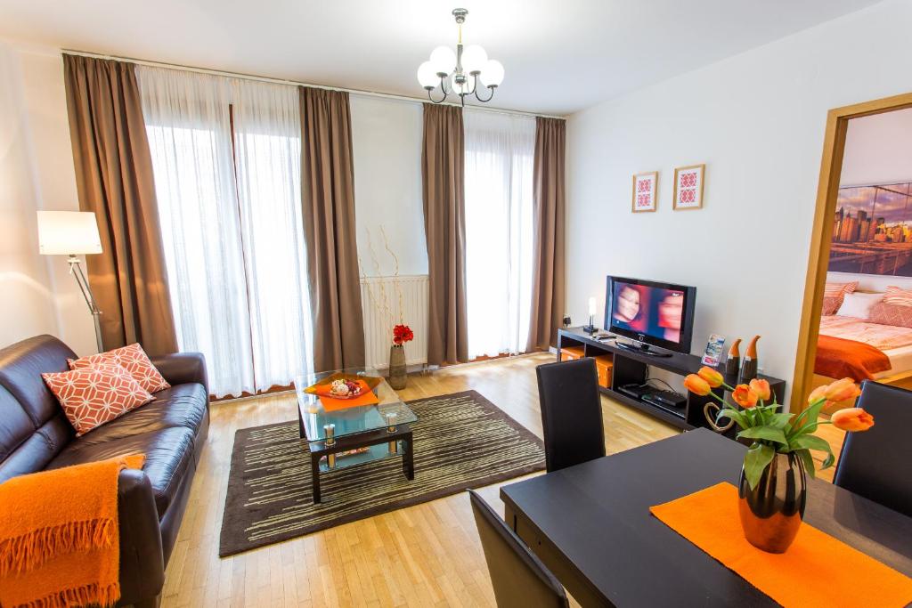 Апартаменты (Просторные апартаменты с 1 спальней), Colours Apartments Budapest