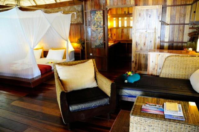 Двухместный (Коттедж с видом на море) отеля Koh Jum Lodge, Кох-Юм
