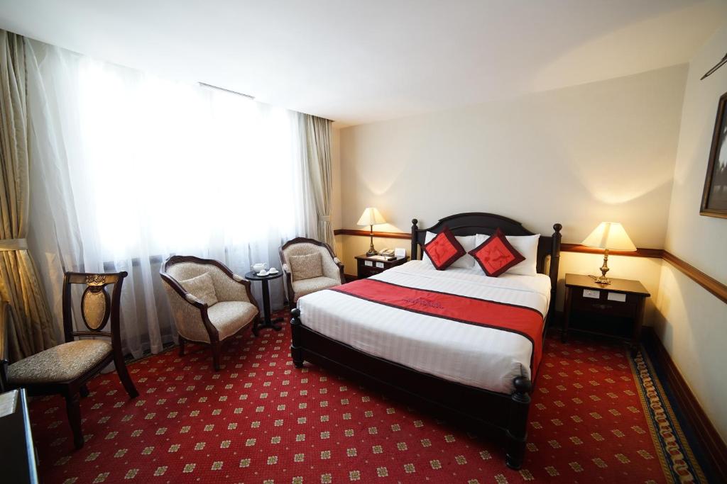Двухместный (Двухместный номер Делюкс с 1 кроватью или 2 отдельными кроватями) отеля Sammy Dalat Hotel, Далат