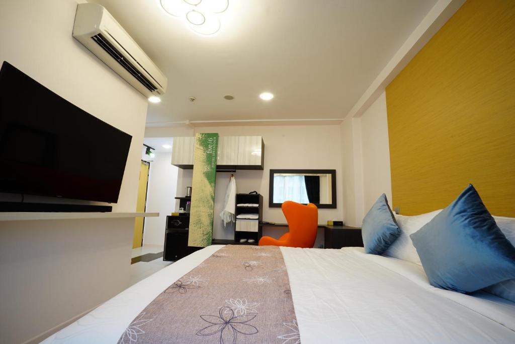 Двухместный (Номер Делюкс с кроватью размера «king-size») отеля ZEN Premium Kallang, Сингапур (город)