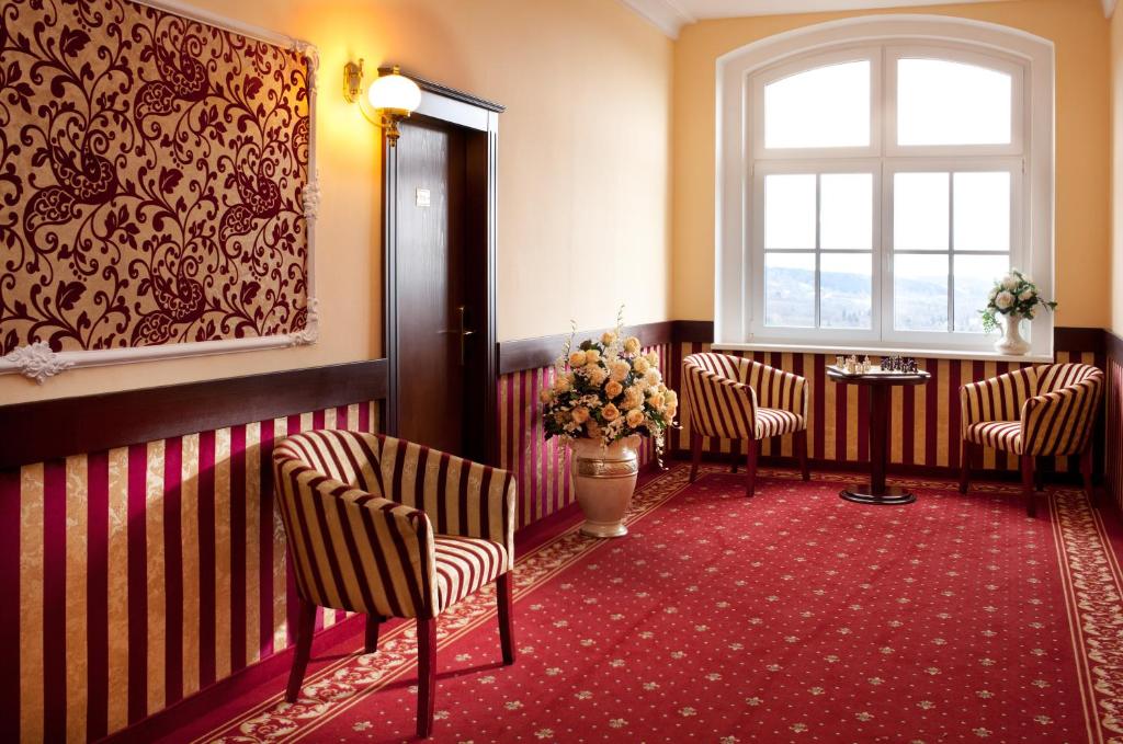 Одноместный (Стандартный одноместный номер) отеля Chateau Monty Spa Resort, Марианские Лазне