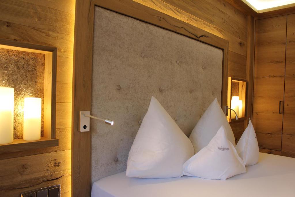Двухместный (Улучшенный двухместный номер с 1 кроватью) отеля Naturparkhotel Ober-Lechtalerhof, Бах