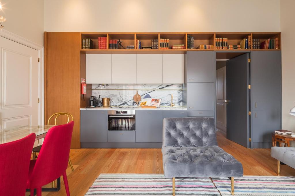 Апартаменты (Апартаменты «Премиум» с 2 спальнями) апартамента Almaria - Ex Libris Apartments | Chiado, Лиссабон