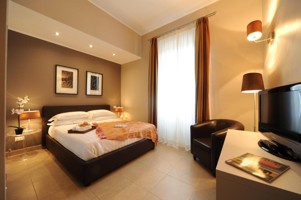 Апартаменты (Небольшие апартаменты с 1 спальней (на 2 взрослых)) отеля Trianon Borgo Pio Aparthotel, Рим