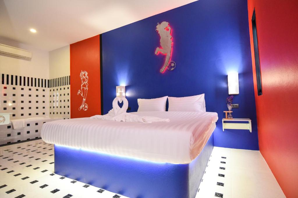 Двухместный (Улучшенный номер) мотеля Bed Villa Chiang Rai, Чианграй