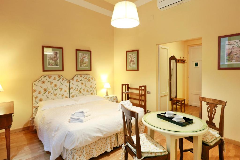 Двухместный (Бюджетный двухместный номер с 1 кроватью или 2 отдельными кроватями) гостевого дома Residenza D'Epoca Via Santo Spirito 6, Флоренция