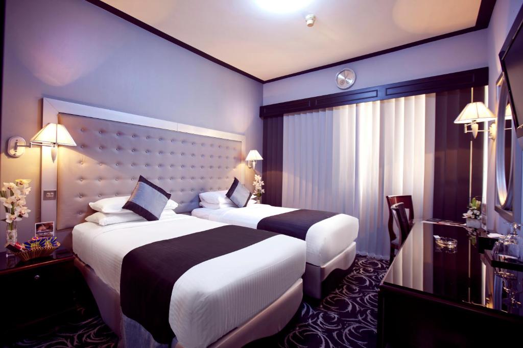 Двухместный (Двухместный номер с 2 отдельными кроватями) отеля Broadway Hotel, Дубай