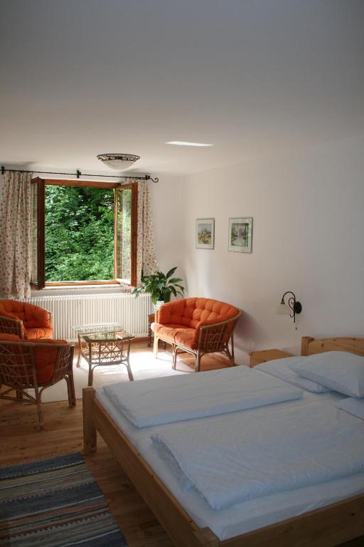 Двухместный (Двухместный номер с 1 кроватью) гостевого дома Hupfmühle Pension, Санкт-Вольфганг-им-Зальцкаммергут