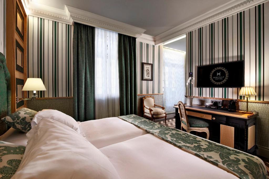 Двухместный (Classic Interior Double Room) отеля Heritage Madrid Hotel, Мадрид