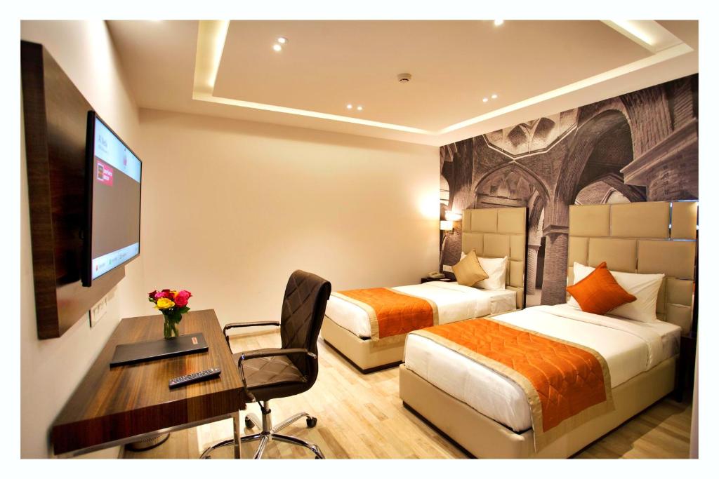 Двухместный (Двухместный номер Делюкс с 1 кроватью) отеля Kaisons Inn, Нью-Дели