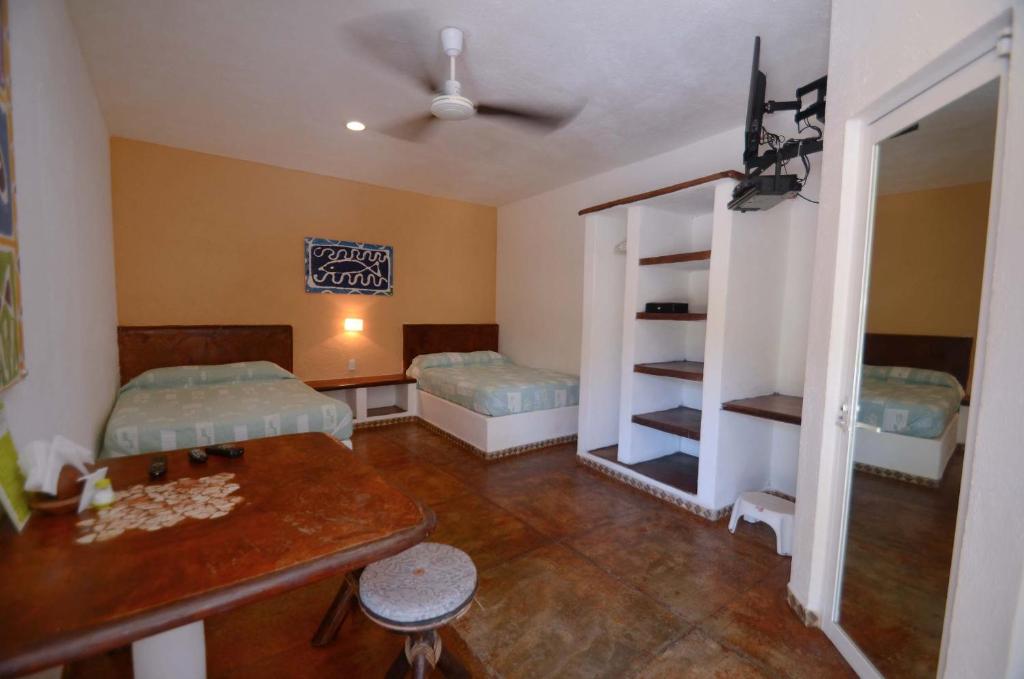 Апартаменты (Апартаменты (для 4 взрослых)) отеля Bungalows VillArena, Акапулько-де-Хуарес