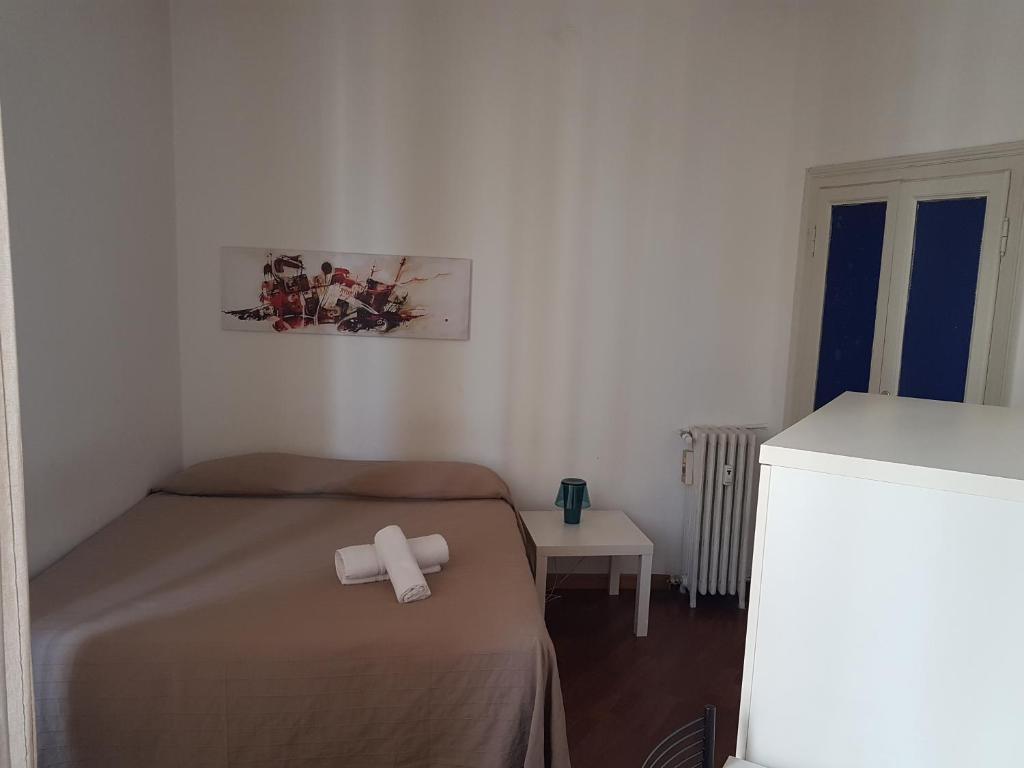 Двухместный (Двухместный номер с 1 кроватью и общей ванной комнатой) отеля Aldebaran, Милан