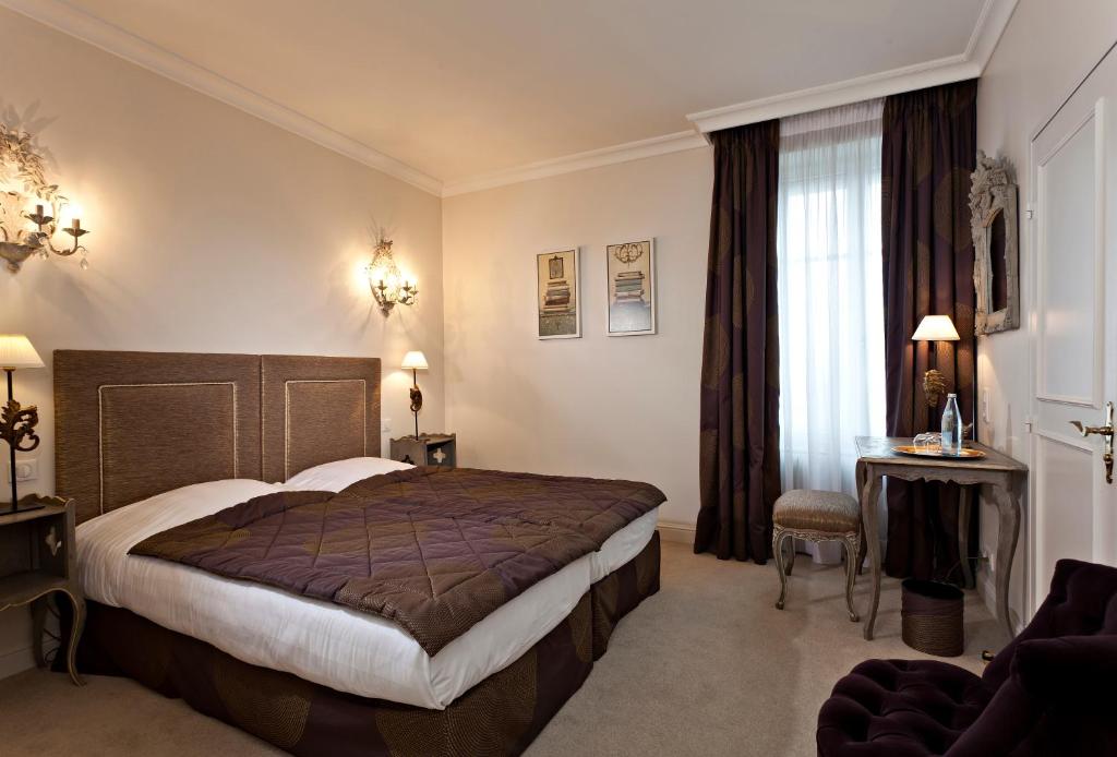 Двухместный (Классический номер с кроватью размера «king-size») отеля Hotel Villa d'Est, Страсбург