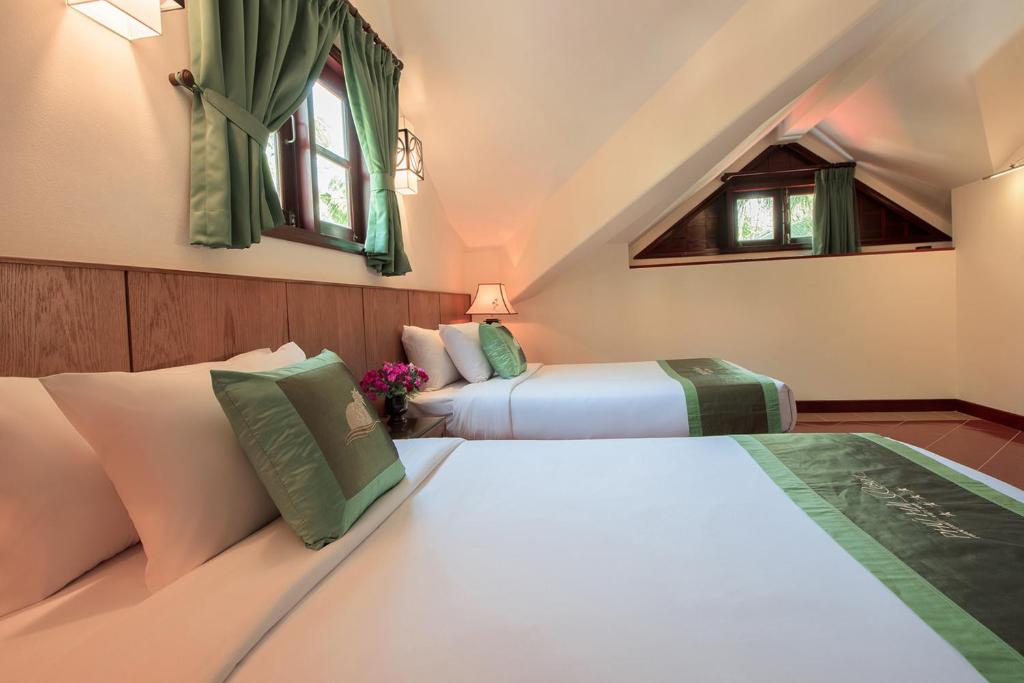 Вилла (Вилла с двумя спальнями с видом на пляж) курортного отеля Phu Hai Resort, Фантхьет