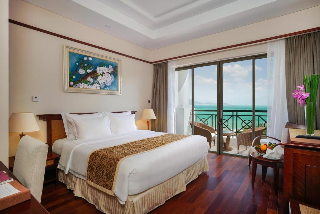 Двухместный (Двухместный номер «Делюкс» с 1 кроватью и видом на море - Только завтрак) курортного отеля Vinpearl Nha Trang Resort, Вин Нгуен