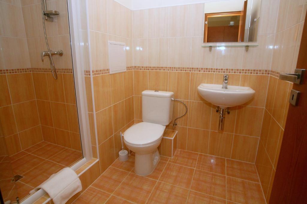 Одноместный (Одноместный номер с ванной комнатой) отеля Panorama, Теплице
