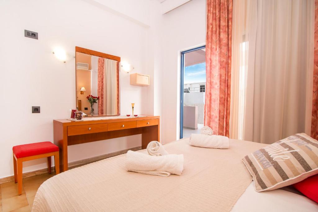 Апартаменты (Апартаменты с 1 спальней) апарт-отеля Kahlua Hotel Apartments, Родос