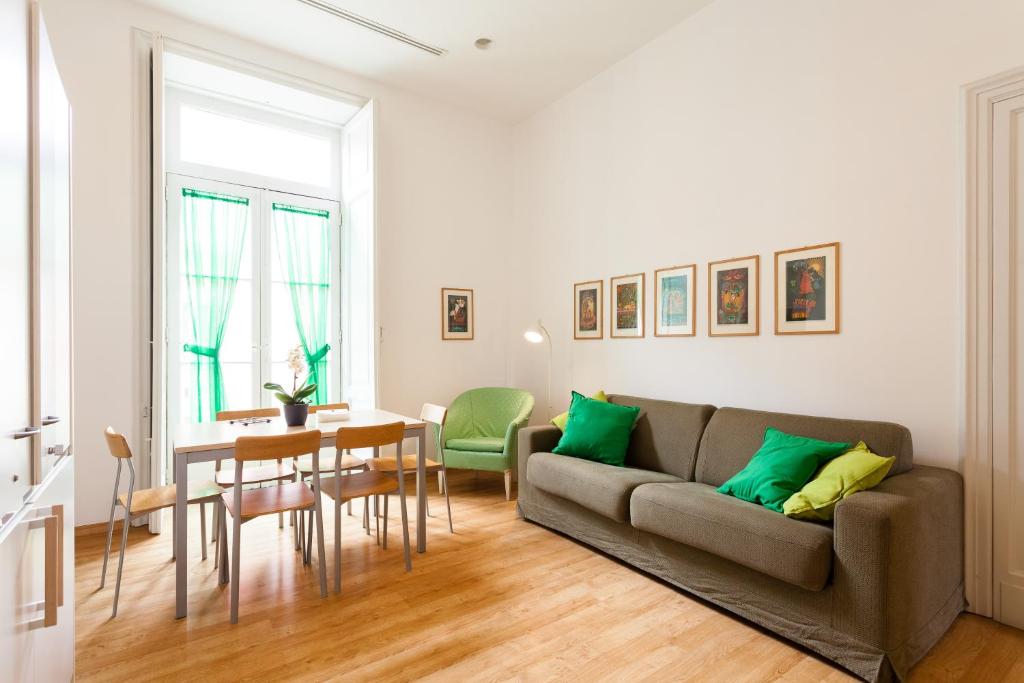 Апартаменты (Апартаменты с 2 спальнями (для 6 взрослых)) гостевого дома Corso Italia Suites, Сорренто