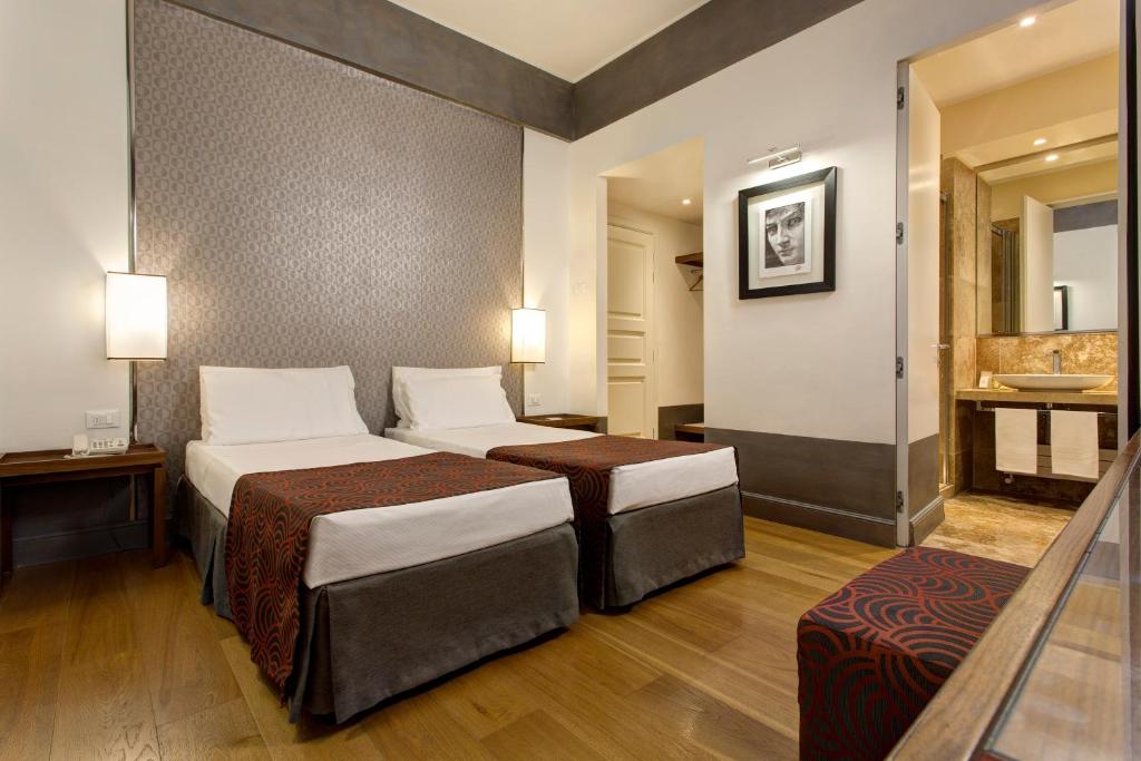 Двухместный (Двухместный номер с 1 кроватью или 2 отдельными кроватями) отеля Hotel Orto de' Medici, Флоренция
