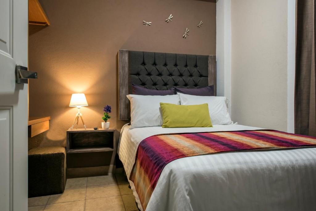 Одноместный (Стандартный двухместный номер с 1 кроватью) отеля Hotel Casa Aurora, Керетаро