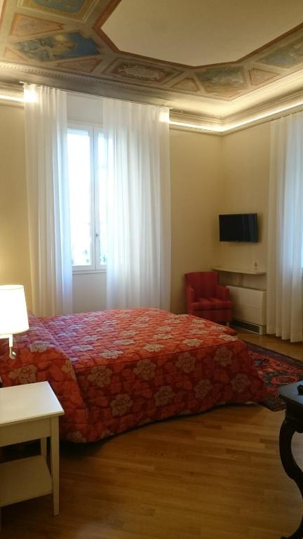 Двухместный (Двухместный номер Делюкс с 1 кроватью) гостевого дома Casa Isolani Piazza Maggiore 1.0, Болонья