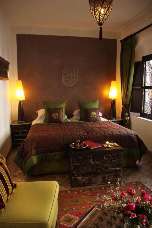 Двухместный (Улучшенный двухместный номер с 1 кроватью) отеля Riad Assakina, Марракеш