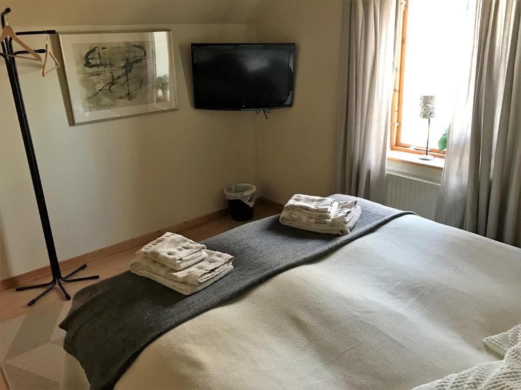 Двухместный (Двухместный номер с 1 кроватью или 2 отдельными кроватями, общая ванная комната) отеля Mattisgården Bed & Breakfast, Энгельхольм