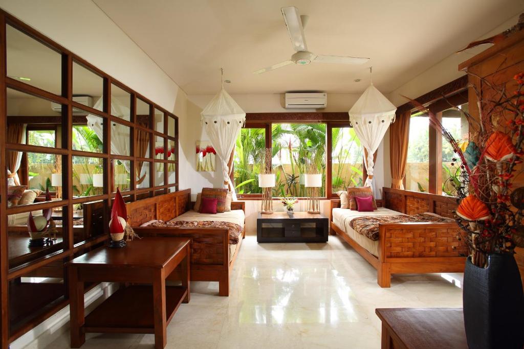 Вилла (Вилла Santana с 3 спальнями и отдельным бассейном), Satori Villas Bali