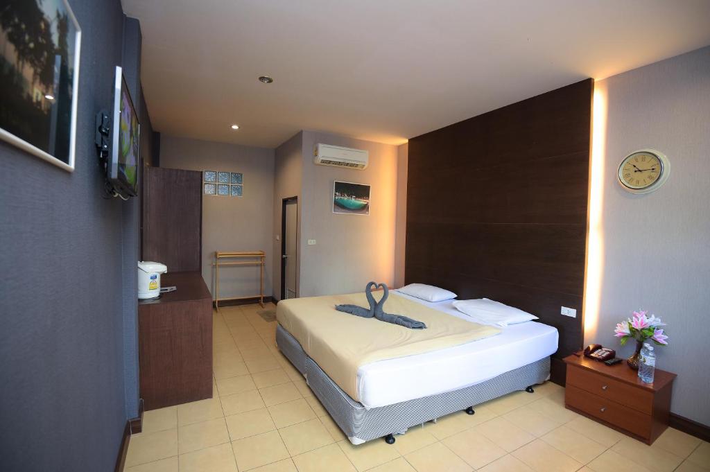Двухместный (Стандартный двухместный номер с 1 кроватью или 2 отдельными кроватями) курортного отеля Villa Navin, Паттайя