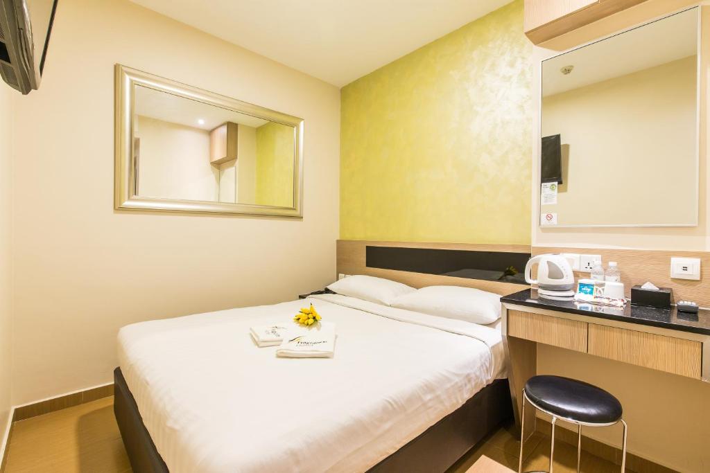 Двухместный (Улучшенный двухместный номер с 1 кроватью) отеля Fragrance Hotel - Ocean View, Сингапур (город)