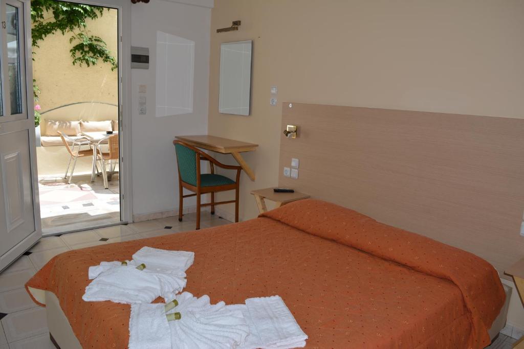 Двухместный (Двухместный номер с 1 кроватью - 1 этаж) отеля Anemomilos Villa, Фиростефани