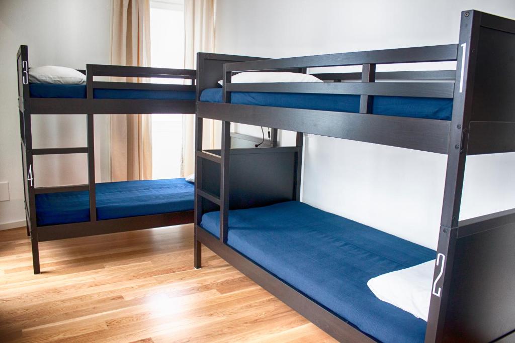 Номер (Спальное место на двухъярусной кровати в общем номере для мужчин и женщин) хостела The Nook Hostel, Понта-Делгада