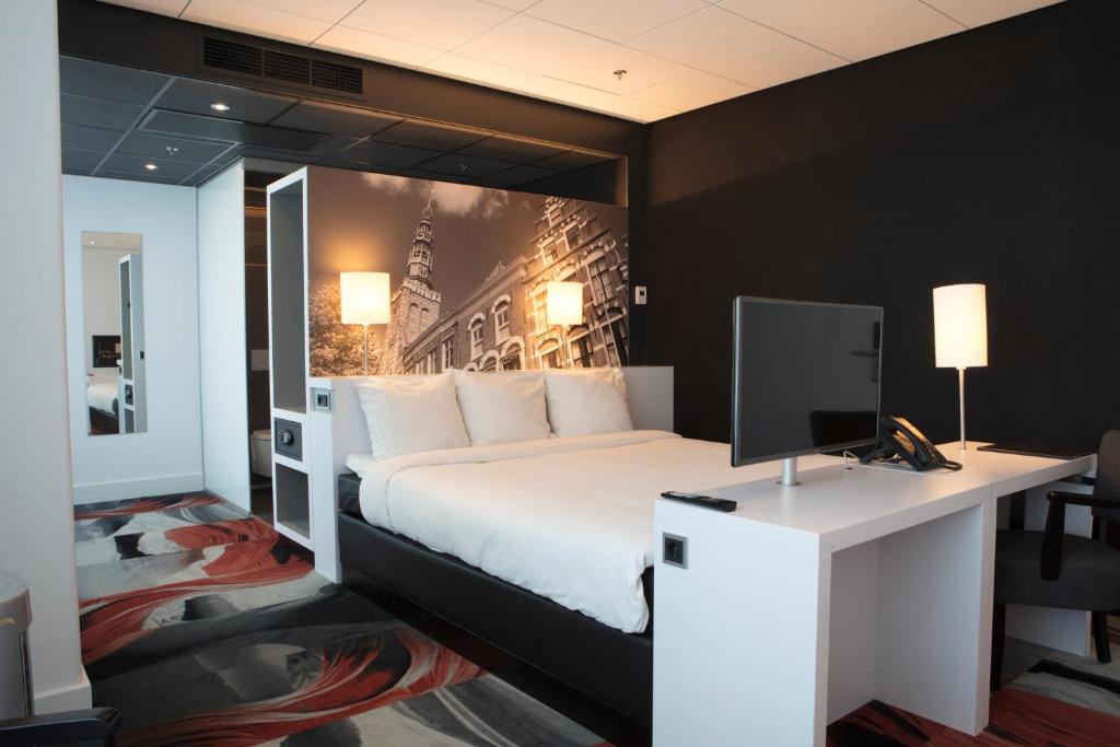 Двухместный (Улучшенный двухместный номер с 1 кроватью) отеля City Resort Hotel Leiden, Лейден