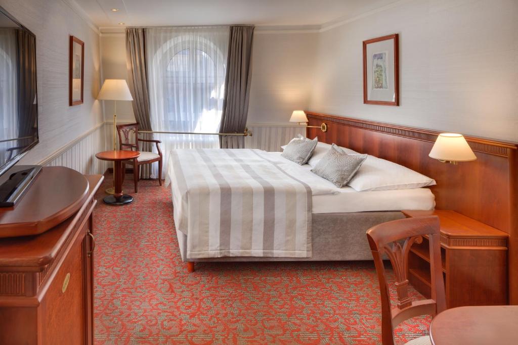 Двухместный (Двухместный номер с 1 кроватью или 2 отдельными кроватями) отеля Adria Hotel Prague, Прага