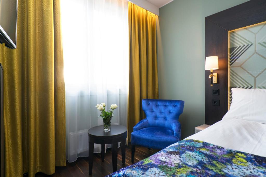 Двухместный (Стандартный двухместный номер с 2 отдельными кроватями) отеля Thon Hotel Orion, Берген (Северное море)
