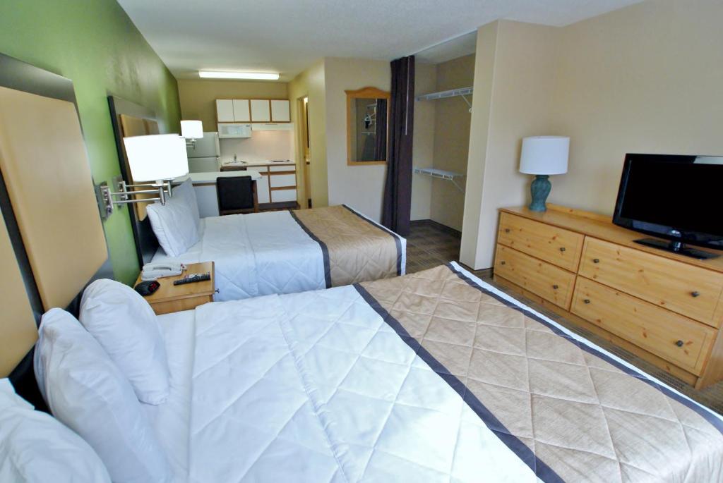 Студио (Номер-студио с 2 кроватями размера queen-size - для некурящих), Extended Stay America Suites - Atlanta - Cumberland Mall