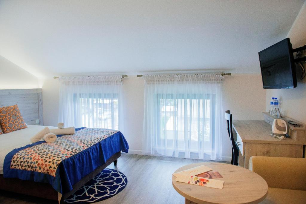 Двухместный (Стандартный двухместный номер с 1 кроватью и диваном) отеля Villa Andalucia SPA & Leisure, Цехоцинек