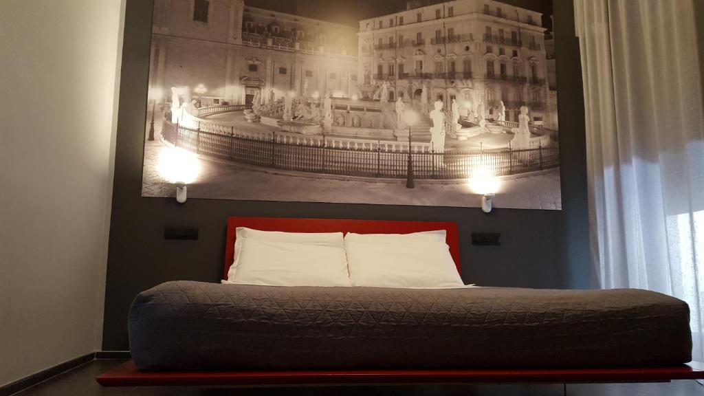 Двухместный (Двухместный номер с 1 кроватью) отеля Alma Hotel, Палермо