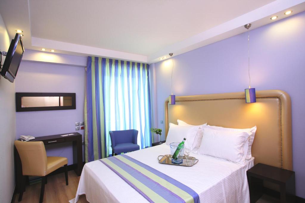 Двухместный (Стандартный двухместный номер с 1 кроватью или 2 отдельными кроватями) отеля Olympic Palladium, Ретимно, Крит