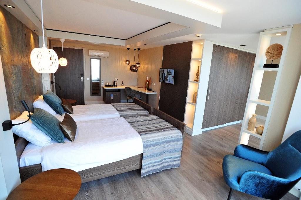 Двухместный (Двухместный номер Делюкс с 2 отдельными кроватями и видом на окрестности - Подходит для гостей с ограниченными физическими возможностями) отеля Hotel Zuiderduin, Эгмонд-ан-Зее
