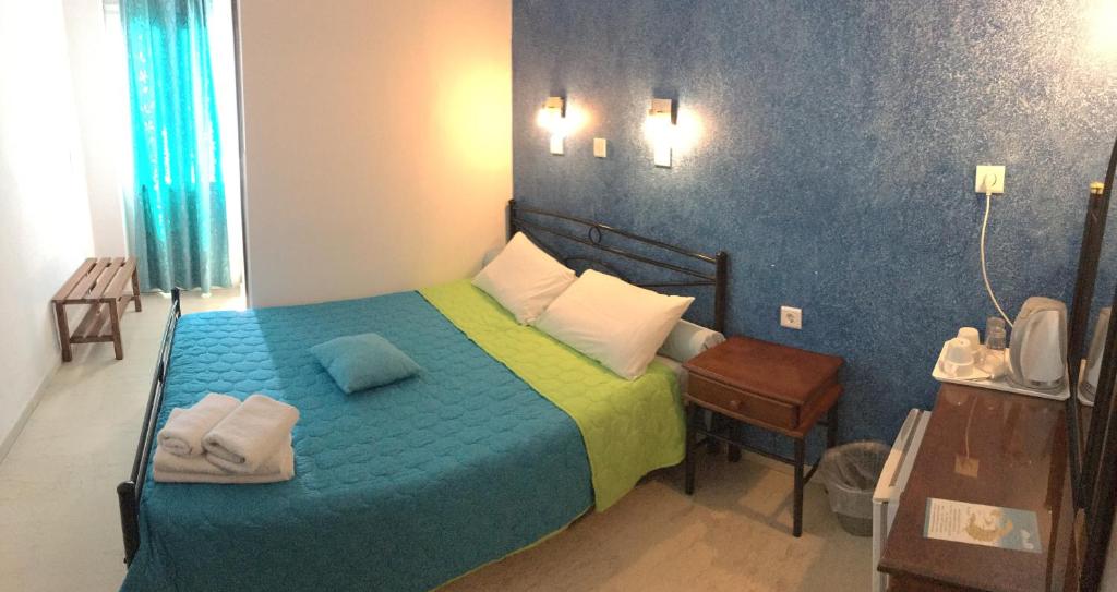 Двухместный (Двухместный номер с 1 кроватью или 2 отдельными кроватями) гостевого дома Villa Pelekanos, Картерадос