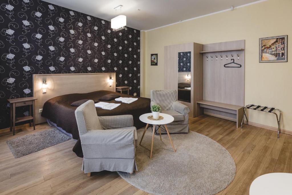 Студио (Апартаменты-студио с балконом), Riga Lux Apartments - Ernesta