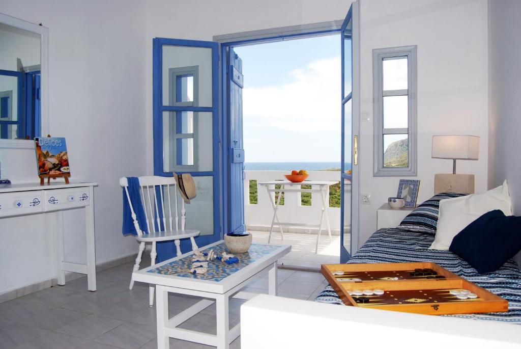 Апартаменты (Апартаменты с видом на море) отеля Milatos Village Cretan Agrotourism Hotel, Милатос