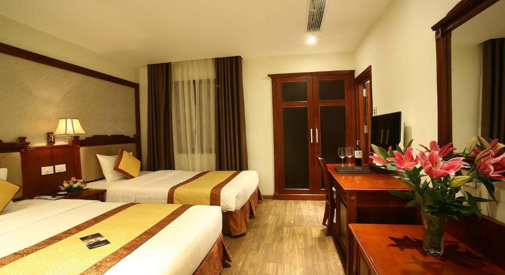 Двухместный (Стандартный двухместный номер с 1 кроватью или 2 отдельными кроватями) отеля Western Hanoi Hotel, Ханой