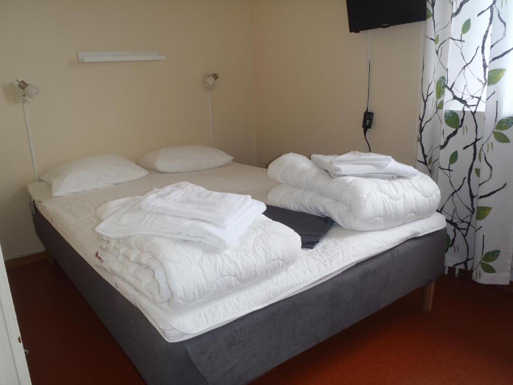 Двухместный (Двухместный номер с 1 кроватью и собственной ванной комнатой) отеля STF Malmfältens Folkhögskola, Кируна