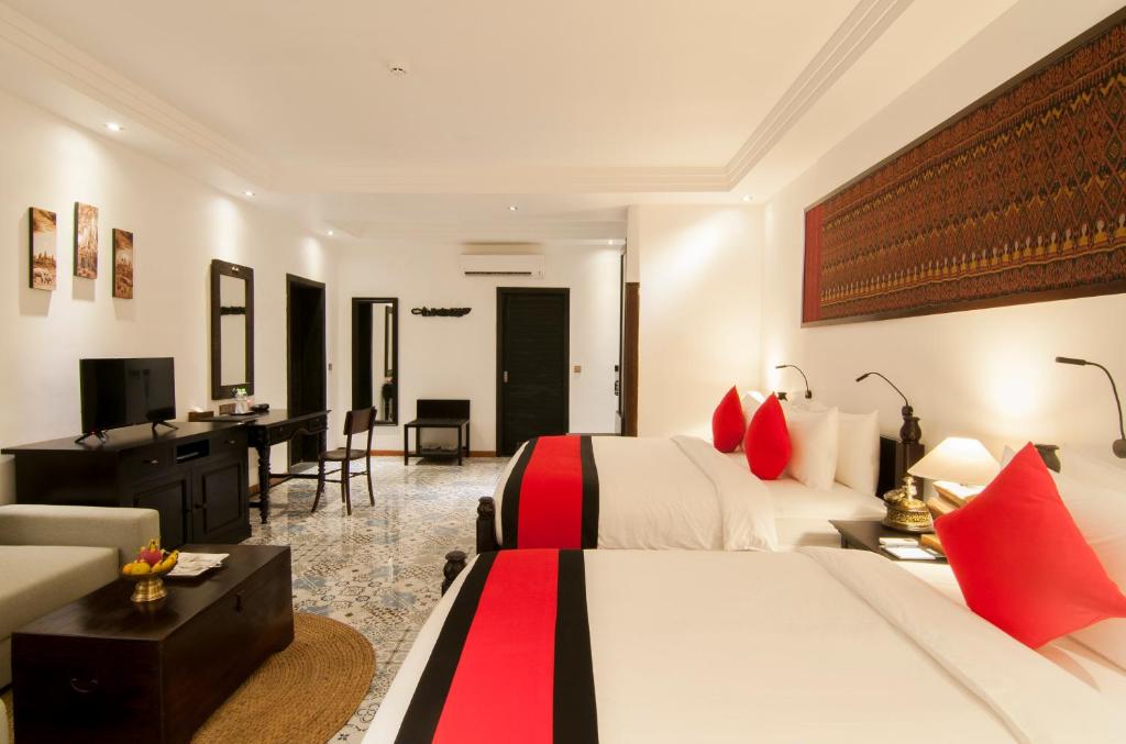 Апартаменты (Апартаменты-люкс с 2 спальнями - Смежный номер) отеля La Rose Suites, Пномпень