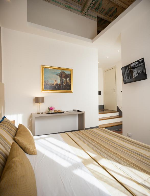 Двухместный (Стандартный двухместный номер с 1 кроватью) гостевого дома Antico Angelo - Residenza d'Epoca, Витербо
