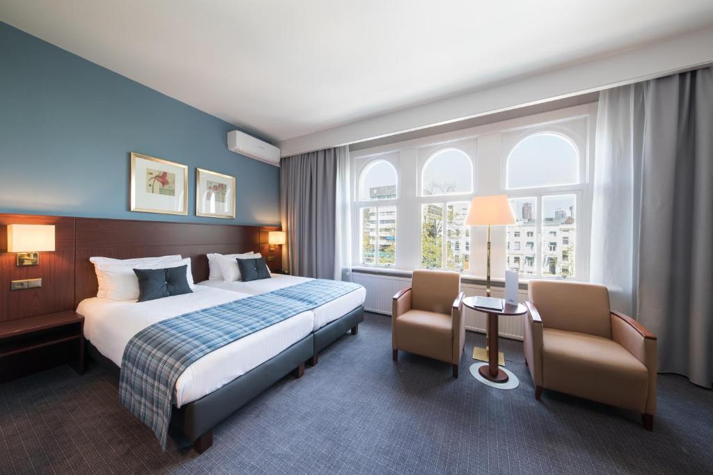 Двухместный (Двухместный номер с 1 кроватью или 2 отдельными кроватями) отеля Bilderberg Parkhotel Rotterdam, Роттердам