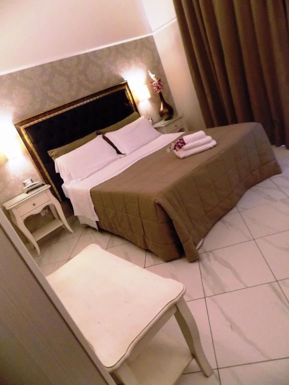 Двухместный (Двухместный номер с 1 кроватью или 2 отдельными кроватями) отеля Hotel Villa Del Mare, Римини