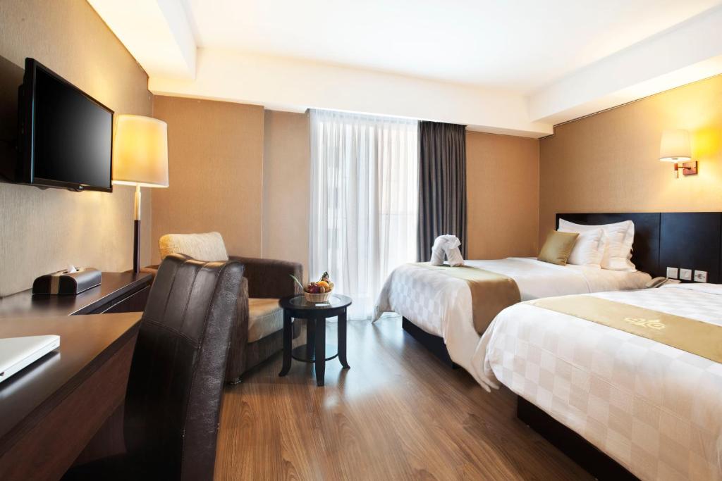 Двухместный (Двухместный номер Делюкс с 2 отдельными кроватями) отеля Best Western Premier The Hive, Джакарта